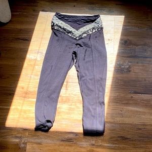 Cute black lacy leggings